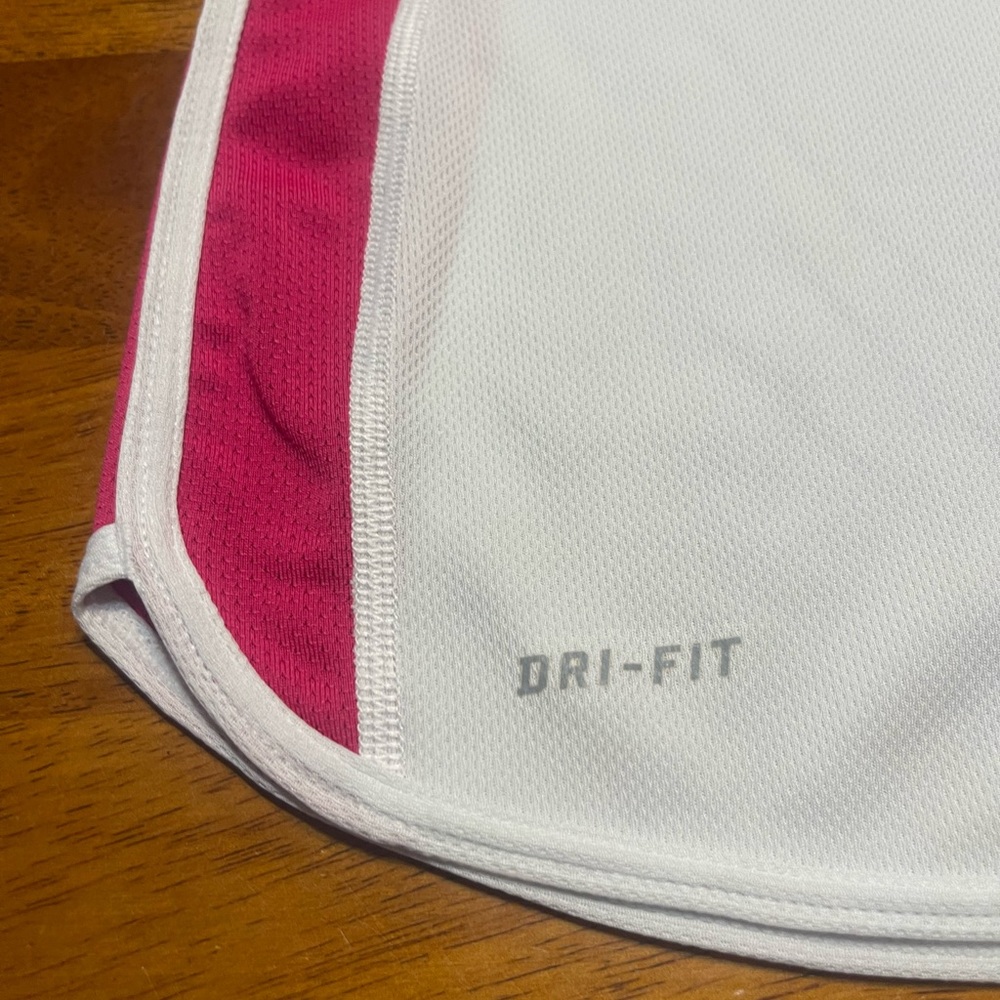 Nike Dri-Fit Racerback Tank – Pink & White | L - Picture 5 of 8